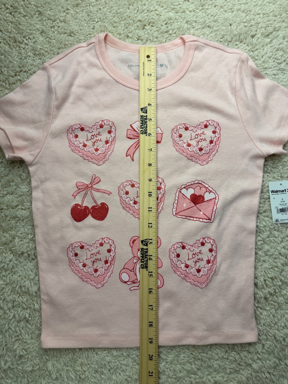 WMNS Small (4-6) Social Edition Tee NWT - Picture 6 of 6